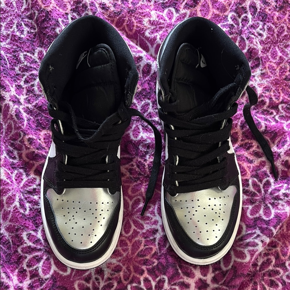 Jordan Kids Sneakers Black Silver